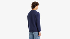 Lightweight Housemark Logo Sweater - Naval Academy - Blue