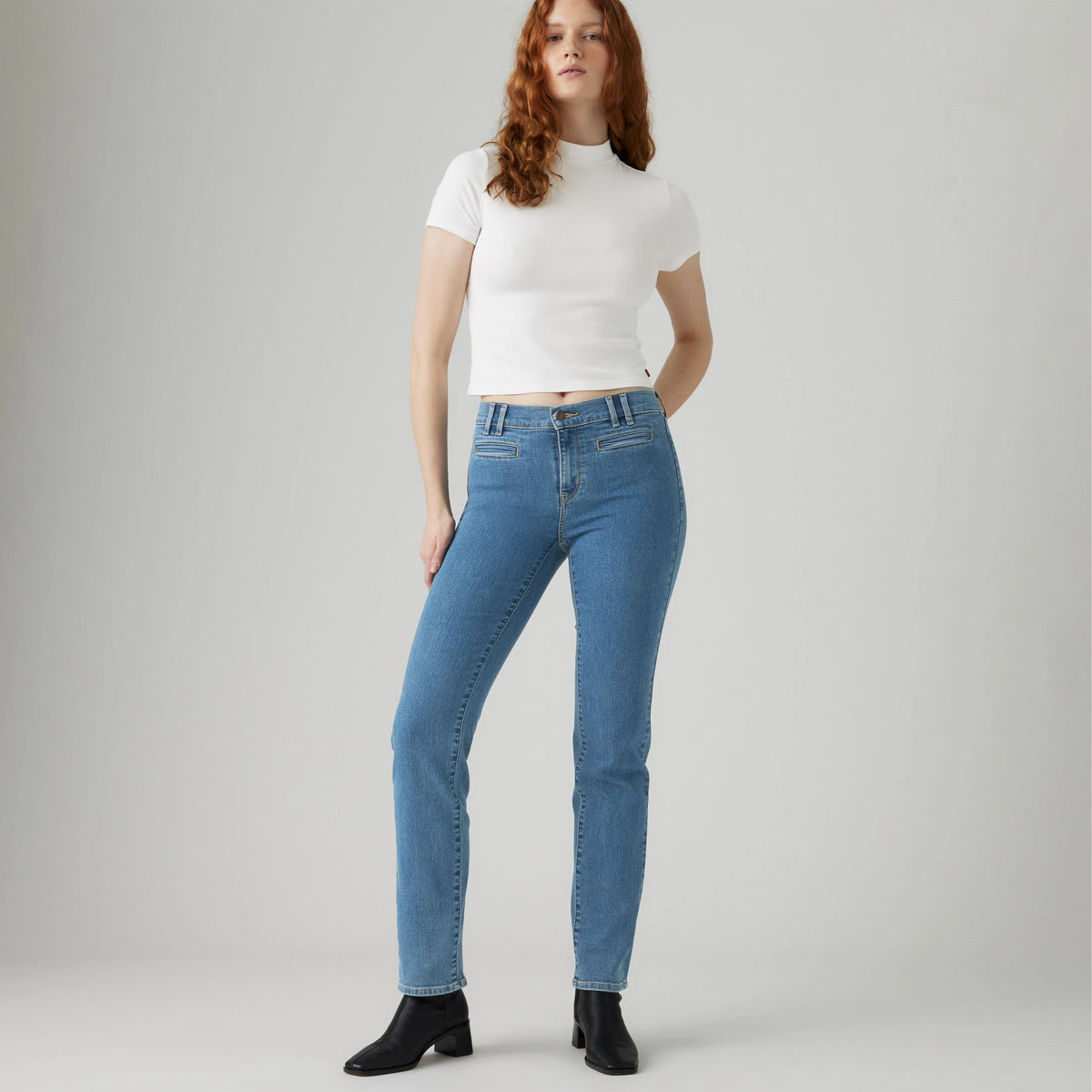 314 Shaping Tailored Women's Jeans - Rolling River - Dark Wash