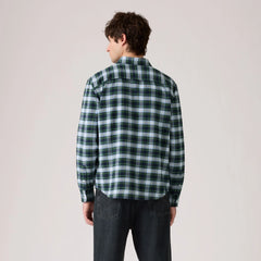 Authentic Button-Down Shirt - Raffa Plaid Dark Green - Green