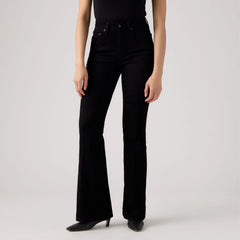 726 High Rise Flare Women's Jeans - Midnight Gaze - Black