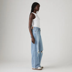 Superlow Women's Jeans - Table Talk - Med Indigo - Worn In