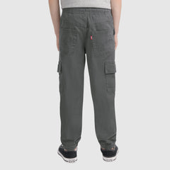 Relaxed Cargo Joggers Little Boys 4-7 - Revolver Grey - Grey