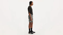 XX Chino Taper 9" Men's Shorts - Batik Palm Meteorite - Black