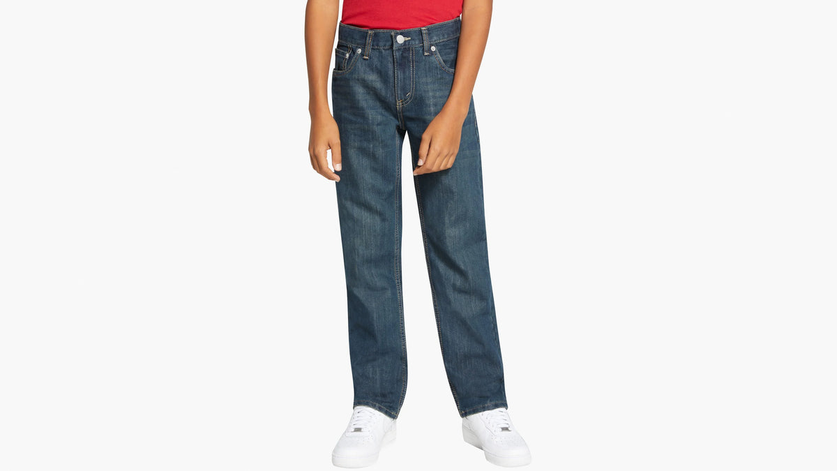505™ Regular Fit Jeans Big Boys 8-20 - Cash - Dark Wash