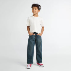 565™ Loose Straight Little Boys 4-7 Jeans - Cash - Medium Wash