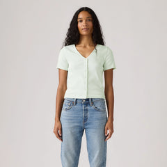 Muse Short-Sleeve Tee - Pale Blue - Blue