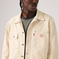 Sunrise Trucker Jacket - Undyed Ecru Greige - White
