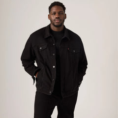 Trucker Jacket (Big) - Last Nite - Black