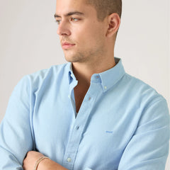 Authentic Button-Down Shirt - Soft Chambray Blue - Blue