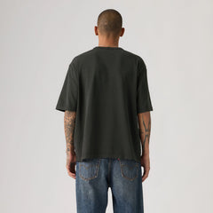 Heavyweight Loose Garment Dye T-Shirt - Garment Dye Jet Black - Black