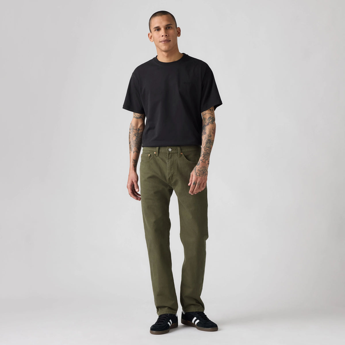 505™ Regular Men's Jeans - Olive Night - Green
