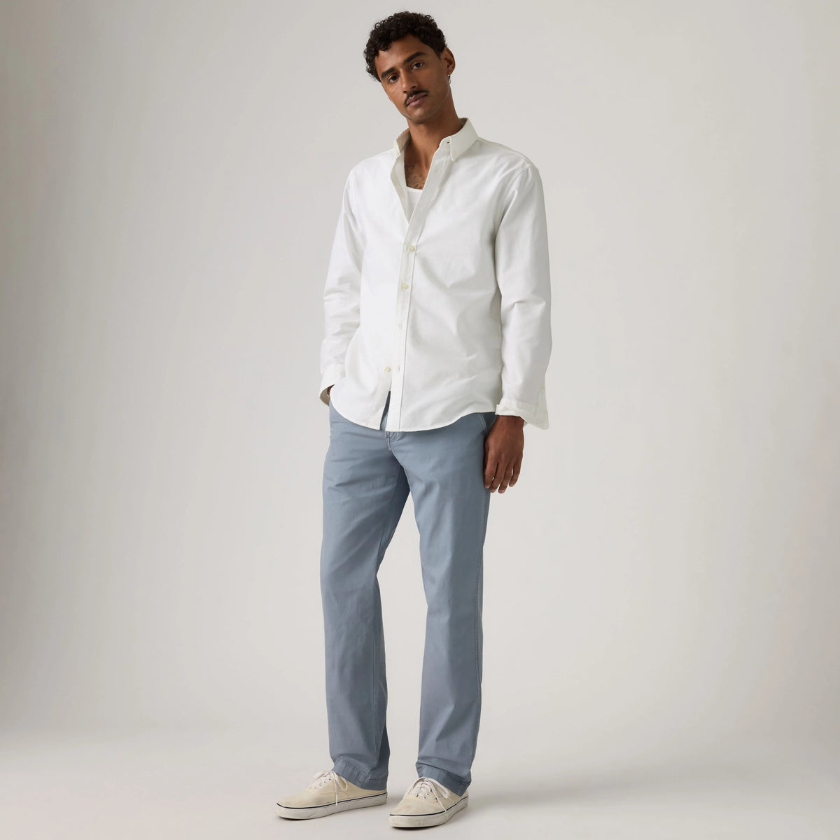 XX Chino Authentic Relaxed Lightweight Men's Pants - Kano Wash - Blue