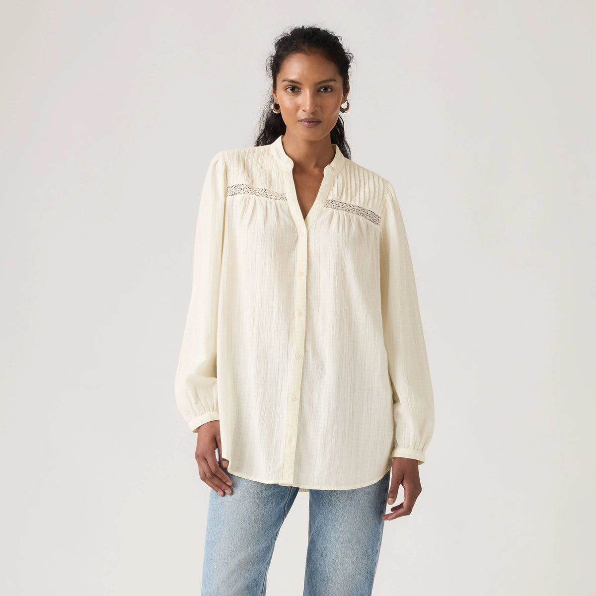 Madeline Tunic - Tofu - White