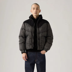 Wild West Short Puffer Jacket - Hamilton Heights - Black