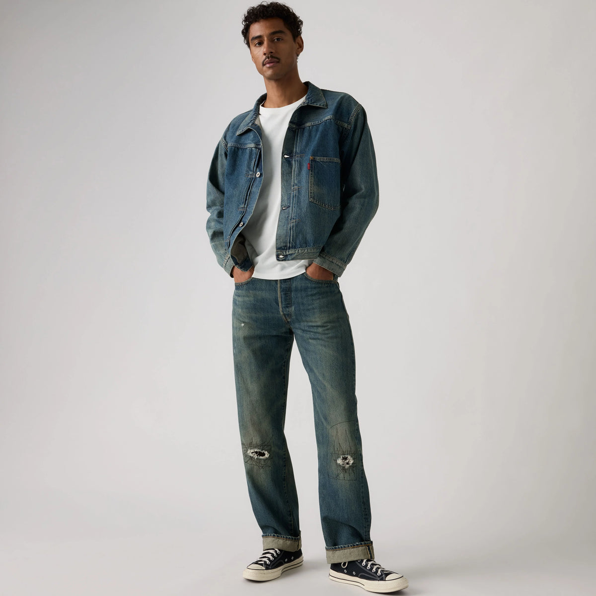 1947 501® Original Men's Jeans - Mestang - Medium Wash