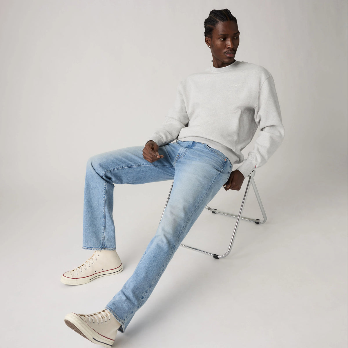 514™ Straight Men's Jeans - Thats A Good One - Medium Wash