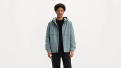 Hooded Rain Windbreaker Jacket - Trooper - Green