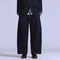 Pleated Men's Trousers - Ivy Wash MOJ - Medium Wash