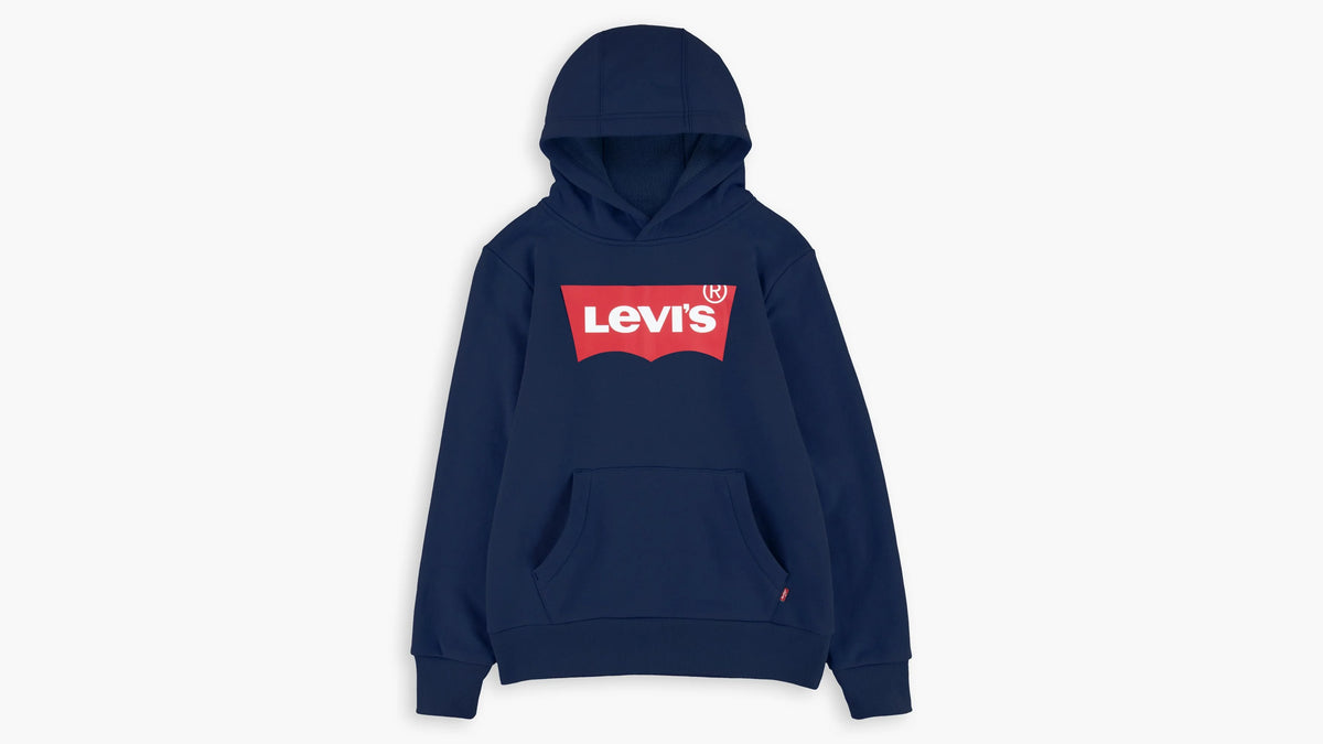 Batwing Hoodie Big Boys 8-20 - Dress Blues - Black