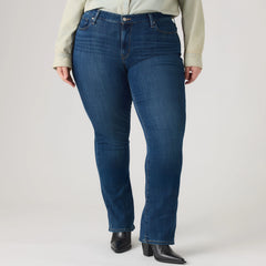 Classic Bootcut Women's Jeans (Plus Size) - Lapis Awe - Medium Wash