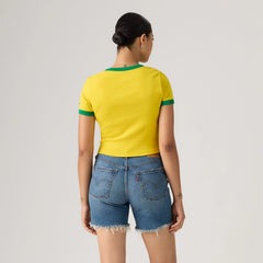 Brasil Mini Ringer Tee - Brasil - Multi-Color