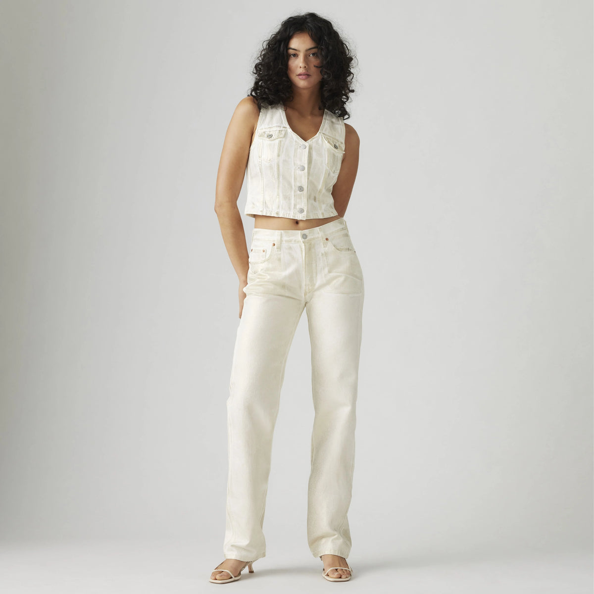 Coated 501® '90s Women's Jeans - Luminary - White
