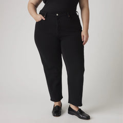 501® Original Cropped Women's Jeans (Plus Size) - Black Sprout