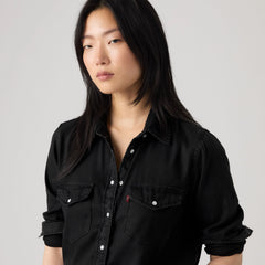 Iconic Western Denim Shirt - Dark Ages