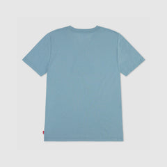 Bucking Batwing Tee Big Boys 8-20 - Stone Blue - Blue