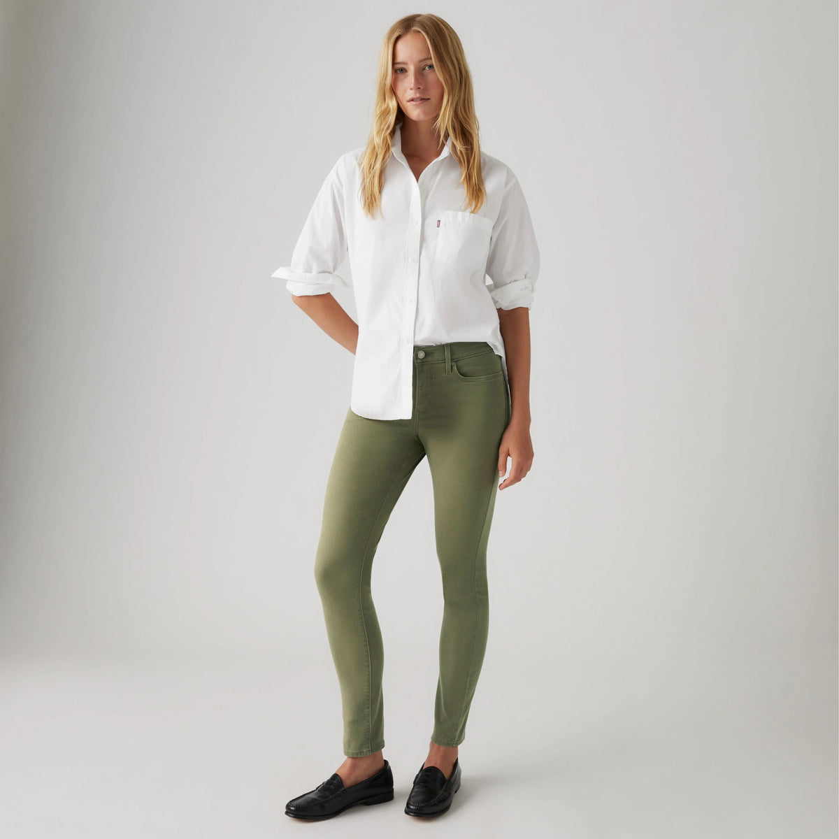 311 Shaping Skinny Women's Jeans - Deep Lichen Green - Green