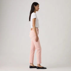 501® Original Fit Cropped Women's Jeans - Chipped Sepia Rose - Pink