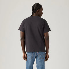 Relaxed Fit Short-Sleeve Graphic T-Shirt - Black