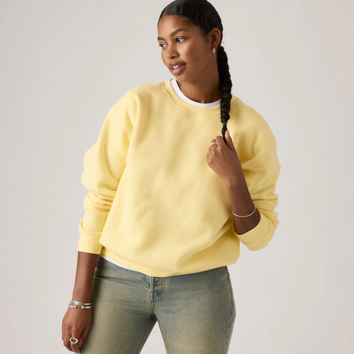 Everyday Sweatshirt - Vanila Brush - Yellow
