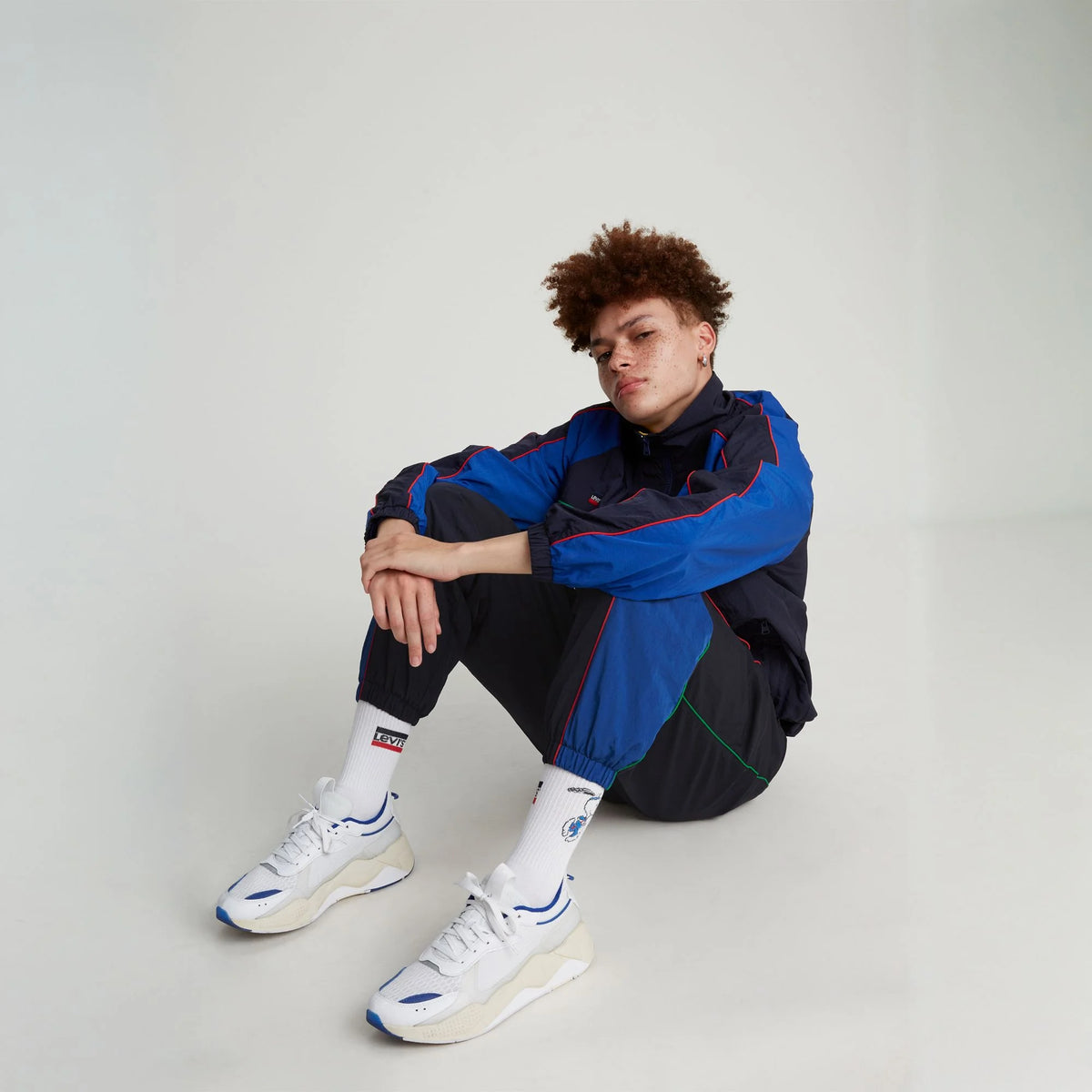 Levi's® x Peanuts Miles Colorblock Track Pants - Multi-Color