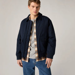 Cortland Canvas Jacket - Sky Captain - Blue