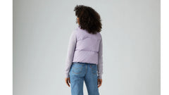 Western Bubble Puffer Vest - Heirloom Lilac - Purple