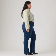 Classic Bootcut Women's Jeans (Plus Size) - Lapis Awe - Medium Wash