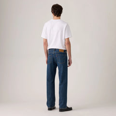 555™ Relaxed Straight Men's Jeans - Check The Score - Dark Wash