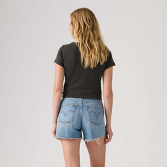 Graphic Logo Essential Sporty Tee - Black