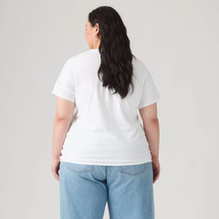 Levi's® Logo Perfect T-Shirt (Plus Size) - White