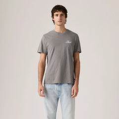 Standard Fit Classic Graphic T-Shirt - Coastal Club Smoked Pearl - Grey