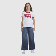 High Rise Baggy Jeans Big Girls 7-16 - Pacific Highway - Dark Blue