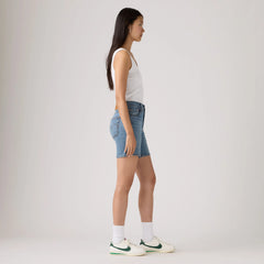 501® Original Fit Mid-Thigh Lightweight Women's Shorts - Pen Ring Ltw - Medium Wash
