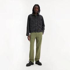XX Chino Authentic Straight Fit Men's Pants - Four Leaf Clover Soft Garment Dye - Green - Non-Stretch