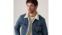 Type III Sherpa Trucker Jacket - In The Morning Sherp - Medium Wash