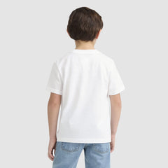 Short Sleeve Catching Air Graphic Tee Little Boys 4-7 - Bright White