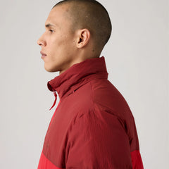 Rockridge Short Puffer Jacket - Russet Brown - Red