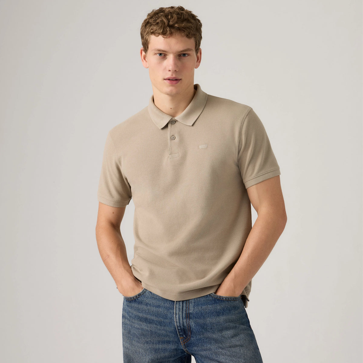 Levi's Original Polo Shirt - Vintage Khaki - Tan