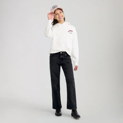 Wide Leg Jeans Big Girls 7-16 - Wish me Luck - Black
