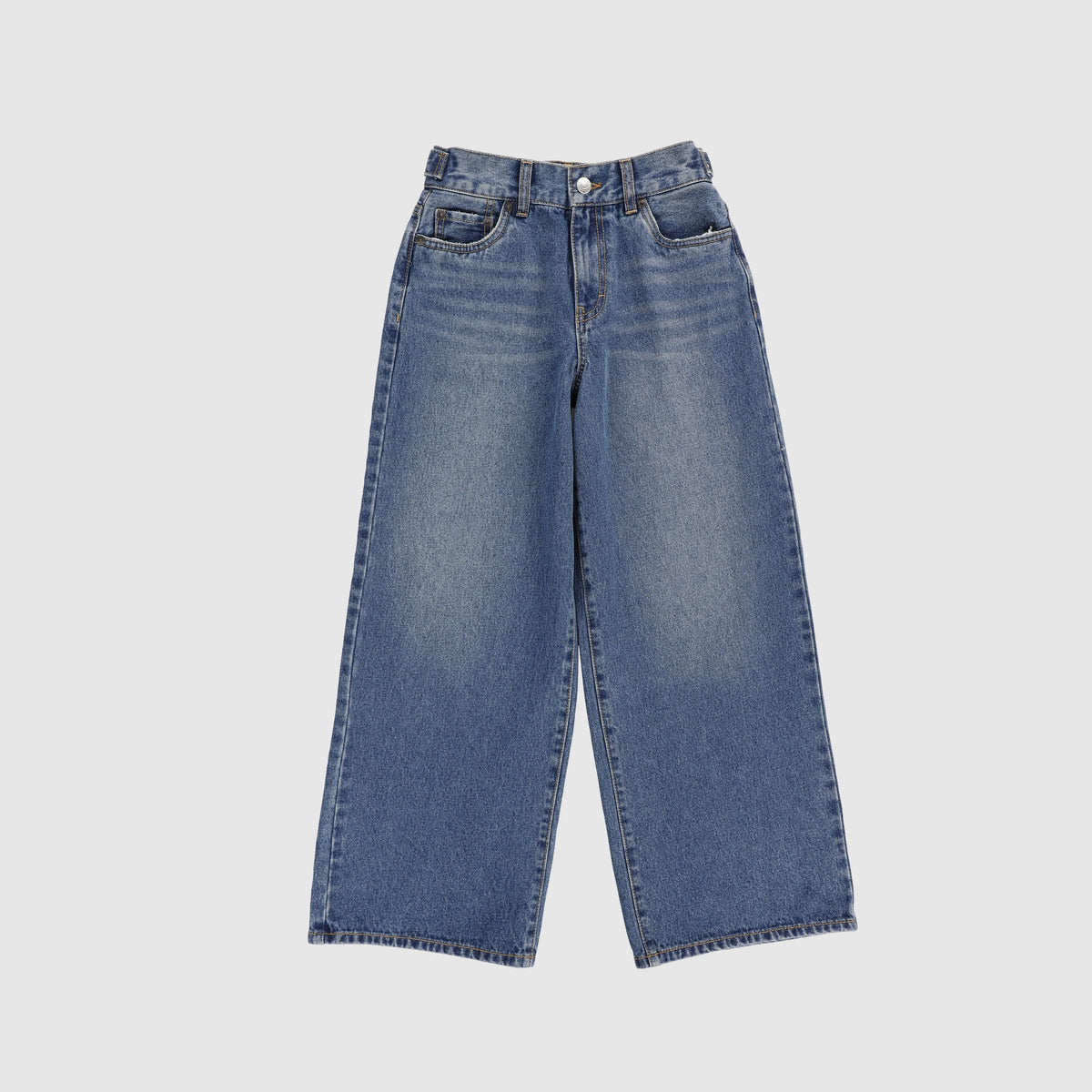 Cinch High Rise Baggy Jeans Big Girls 7-16 - Evie - Dark Wash
